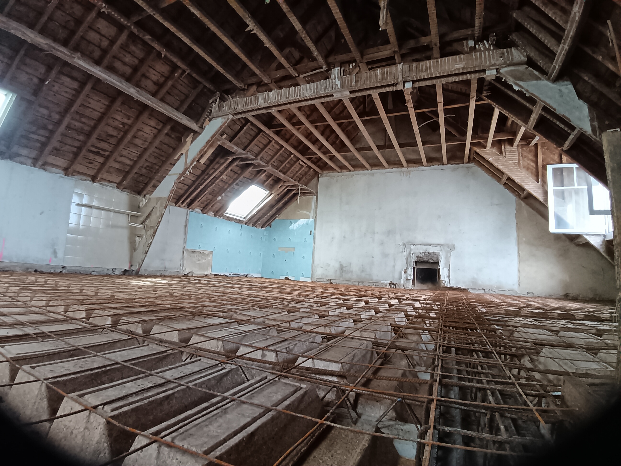 Maison années 30 en cours de rénovation